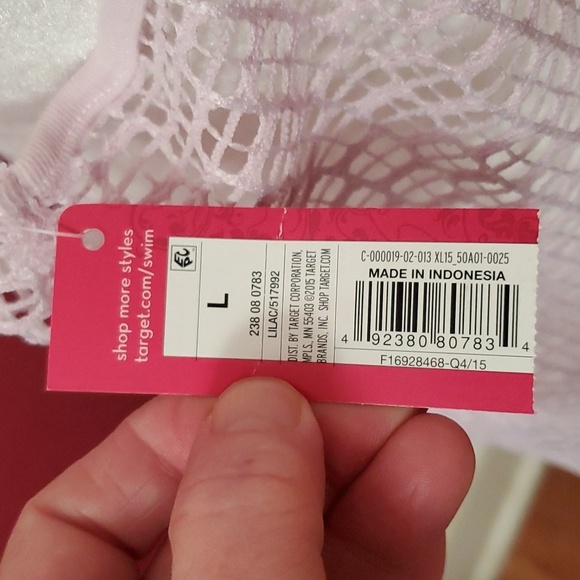 NWT !🔥 Beach cover-up Mermaid top Sz L - Picture 5 of 6